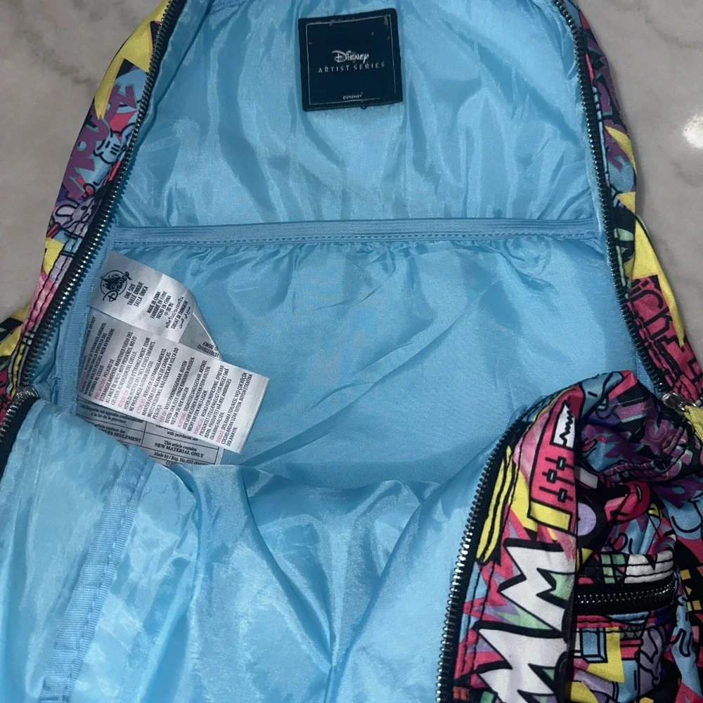 Disney Parks Artist Series‎ Rafael Faria Retro Mickey Mouse Adult Backpack NWT